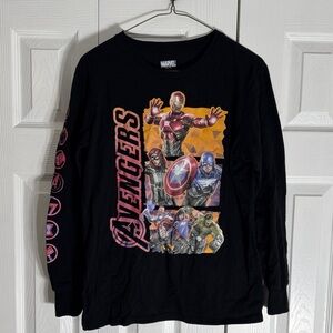 Marvel Black Graphic Tee